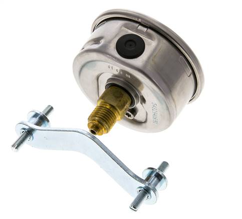 G1/4 Rear Connection Glycerine Pressure Gauge 0 to 600 bar 63mm WIKA