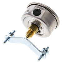 G1/4 Rear Connection Glycerine Pressure Gauge 0 to 60 bar 63mm WIKA