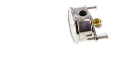 G1/4 Rear Connection Glycerine Pressure Gauge 0 to 6 bar 63mm