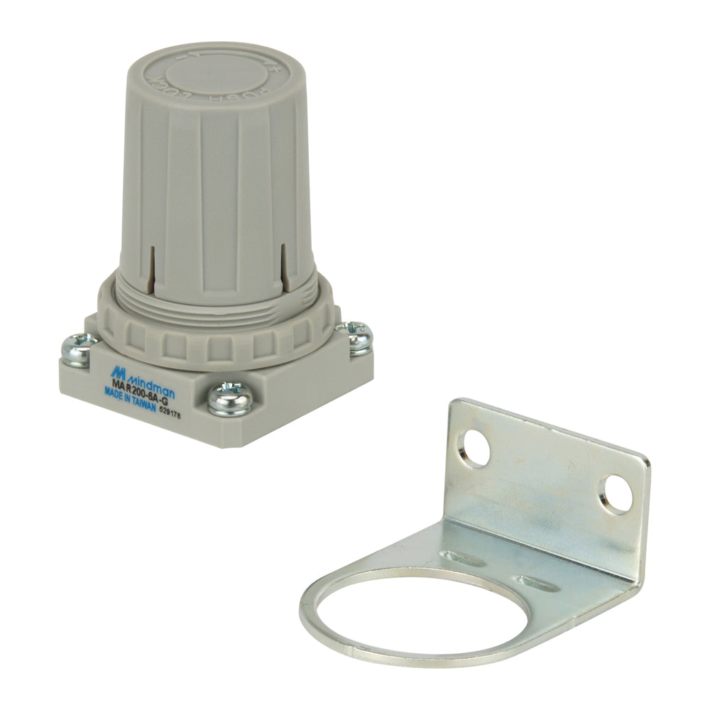 630 l/m G1/8'' Pressure Regulator 0.5-8.5bar Without Pressure Gauge - MAR200