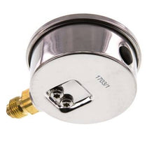 -1..15 Bar (-15..218 psi) Glycerin Pressure Gauge Below Stainless steel/Brass 63 mm Class 1.6