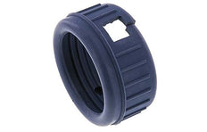 63 mm Blue Safety Cap for Pressure Gauge [2 Pieces]