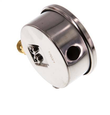 0..250 Bar (0..3626 psi) Glycerin Pressure Gauge Below Stainless steel/Brass 63 mm Class 1.6
