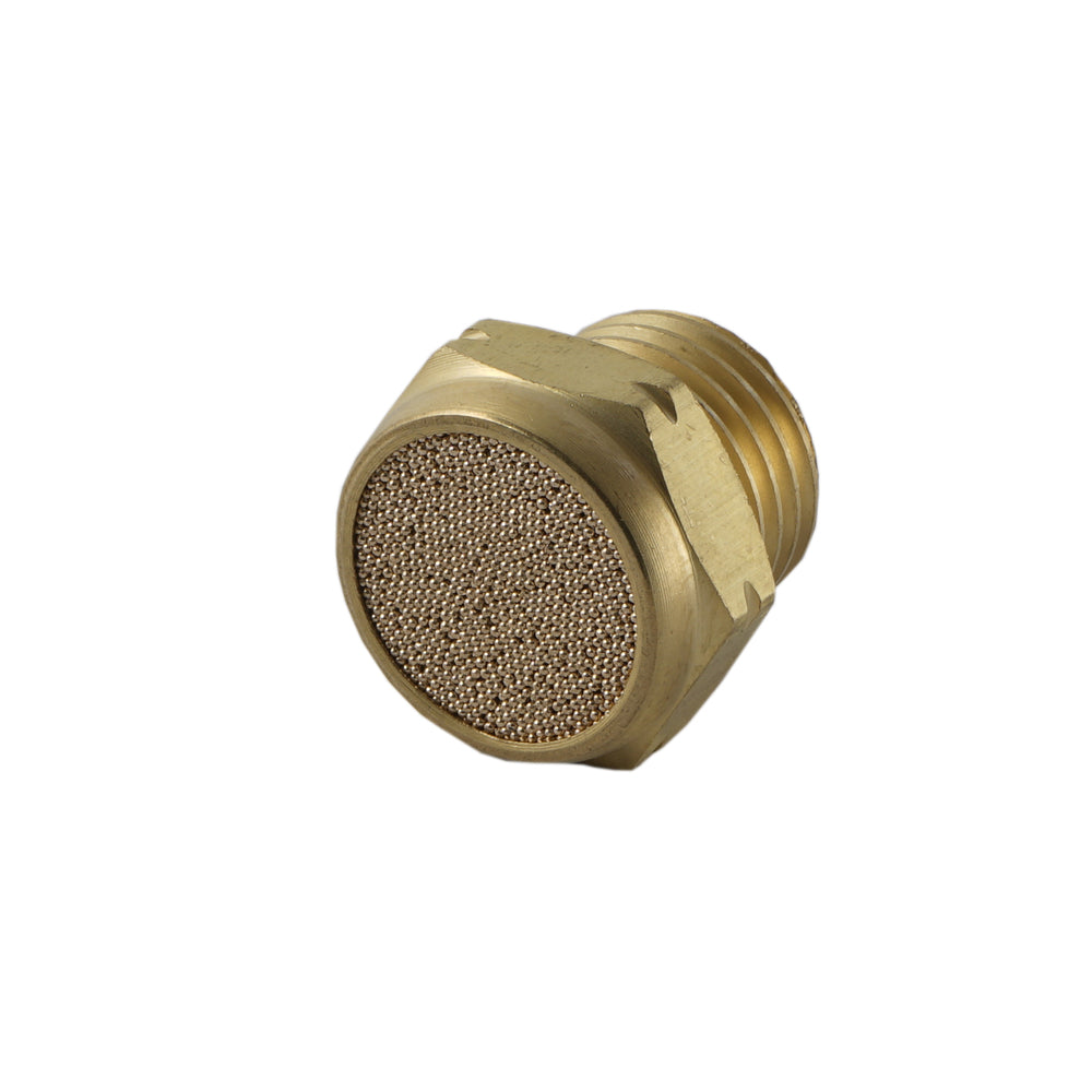 R3/8'' Brass Silencer Compact [2 Pieces]