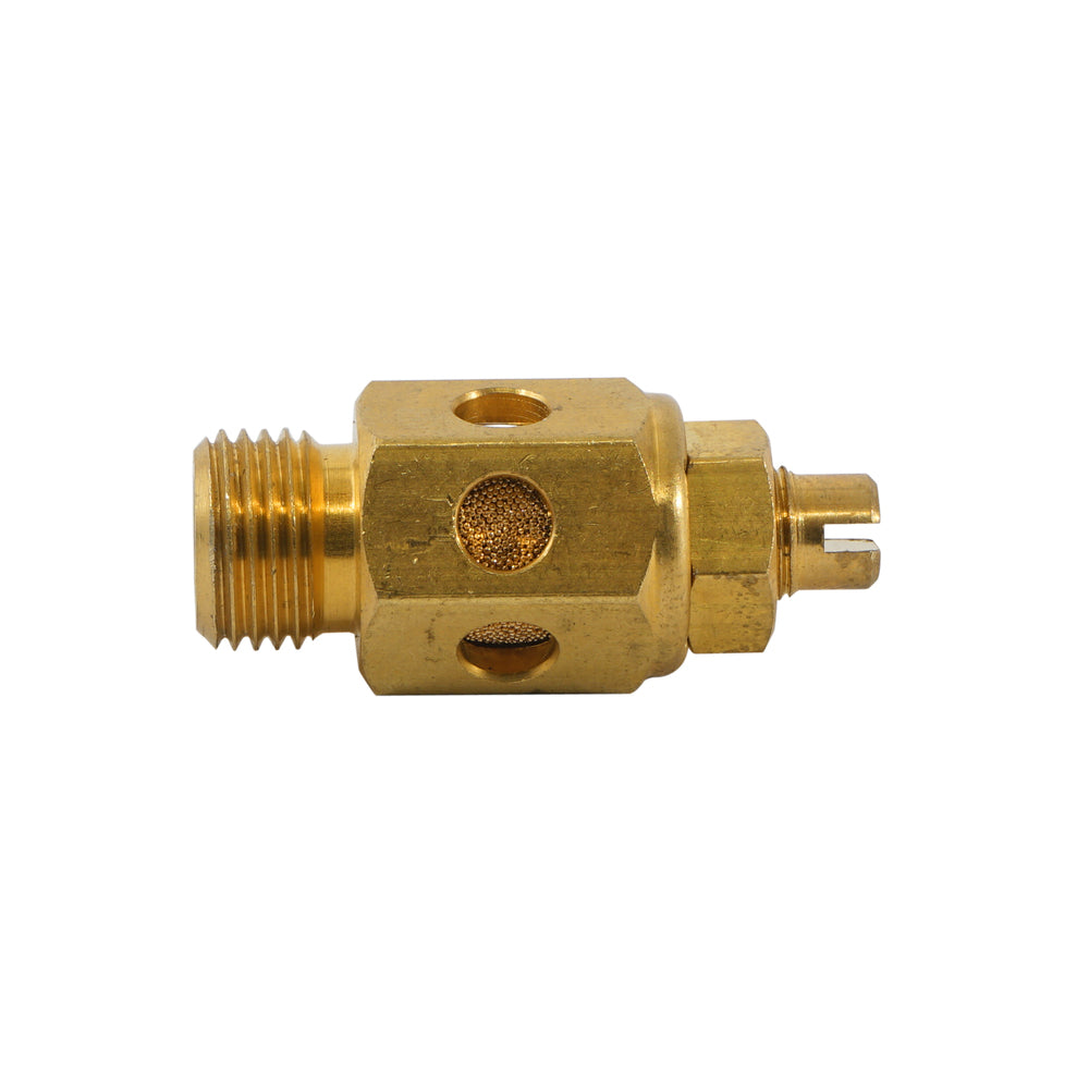 R3/8'' Brass Throttle Valve with Silencer