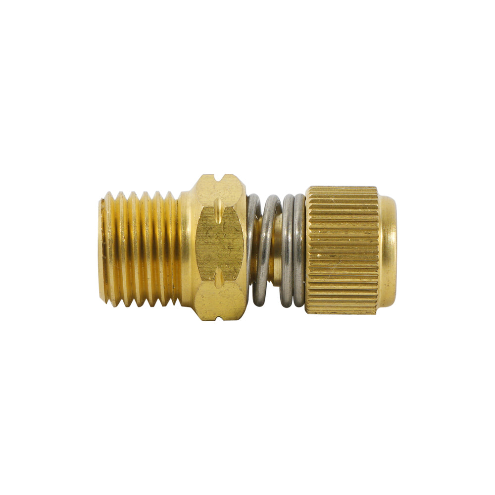R1/2" Brass Throttle Valve with Silencer Compact