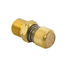 R1/2" Brass Throttle Valve with Silencer Compact