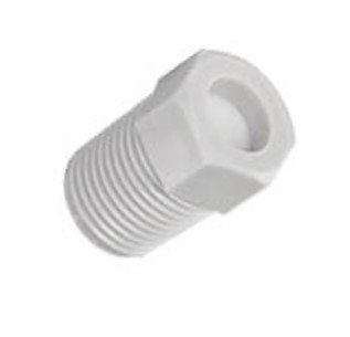 R1/8" Plastic Silencer White Compact [10 Pieces]