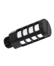 R3/8'' Plastic Silencer Black [2 Pieces]