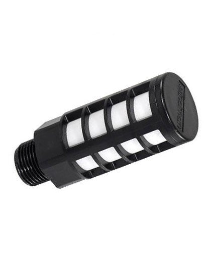 R1/8'' Plastic Silencer Black [5 Pieces]