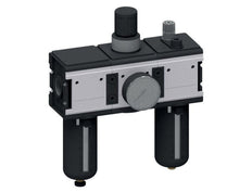 FRL 3-Part G3/4'' 12000 l/min 0.5-16.0bar/7-232psi Semi-Auto Polycarbonate Multifix 4