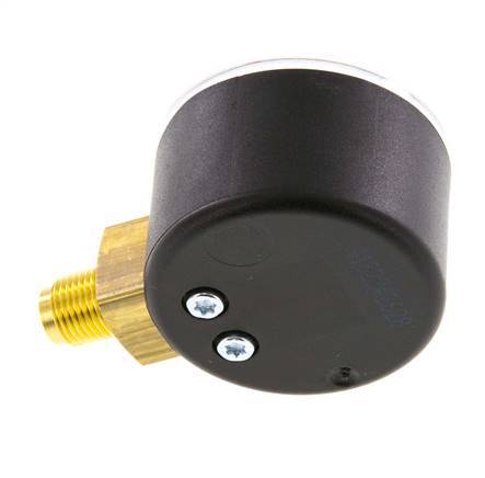 -1..0 Bar (-15..0 psi) Pressure Gauge Below Plastic/Brass 40 mm Class 2.5