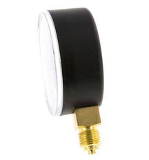 -1..1.5 Bar (-15..22 psi) Pressure Gauge Below Plastic/Brass 63 mm Class 2.5