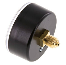 -1..3 Bar (-15..44 psi) Pressure Gauge Rear Plastic/Brass 63 mm Class 2.5