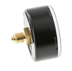 -1..3 Bar (-15..44 psi) Pressure Gauge Rear Steel/Brass 63 mm Class 1.6