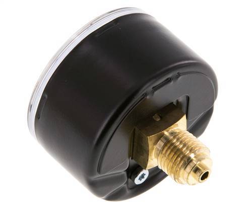 0..0.6 Bar (0..9 psi) Pressure Gauge Rear Steel/Brass 50 mm Class 1.6