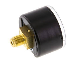 0..10 Bar (0..145 psi) Pressure Gauge Rear Steel/Brass 40 mm Class 1.6