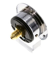 0..10 Bar (0..145 psi) Panel Mount Pressure Gauge Steel/Brass 50 mm Class 2.5 (Front Panel)