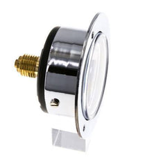 0..1 Bar (0..15 psi) Panel Mount Pressure Gauge Steel/Brass 50 mm Class 2.5 (Front Panel)