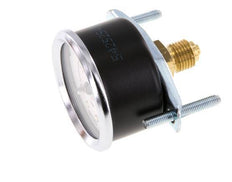 0..16 Bar (0..232 psi) Panel Mount Pressure Gauge Steel/Brass 50 mm Class 2.5 (Bracket)