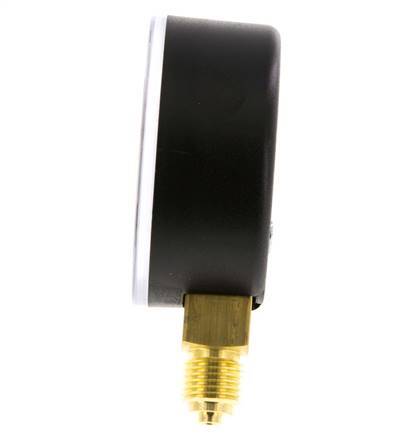 0..16 Bar (0..232 psi) Pressure Gauge Below Plastic/Brass 63 mm Class 2.5