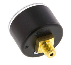 0..1.6 Bar (0..23 psi) Pressure Gauge Rear Plastic/Brass 40 mm Class 2.5