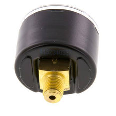 0..1.6 Bar (0..23 psi) Pressure Gauge Rear Steel/Brass 40 mm Class 1.6