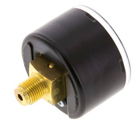 0..1.6 Bar (0..23 psi) Pressure Gauge Rear Steel/Brass 40 mm Class 1.6