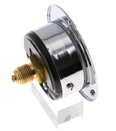 0..1.6 Bar (0..23 psi) Panel Mount Pressure Gauge Steel/Brass 50 mm Class 2.5 (Front Panel)