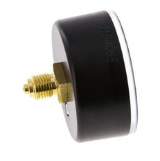 0..250 Bar (0..3626 psi) Pressure Gauge Rear Plastic/Brass 63 mm Class 2.5