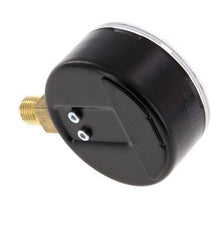 0..250 Bar (0..3626 psi) Pressure Gauge Below Steel/Brass 63 mm Class 1.6