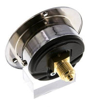 0..25 Bar (0..363 psi) Panel Mount Pressure Gauge Steel/Brass 50 mm Class 2.5 (Front Panel)