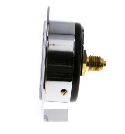 0..25 Bar (0..363 psi) Panel Mount Pressure Gauge Steel/Brass 63 mm Class 2.5 (Front Panel)