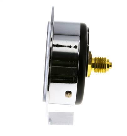 0..315 Bar (0..4569 psi) Panel Mount Pressure Gauge Steel/Brass 63 mm Class 2.5 (Front Panel)