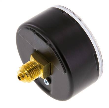 0..315 Bar Pressure Gauge Rear Steel/Brass 63 mm Class 1.6