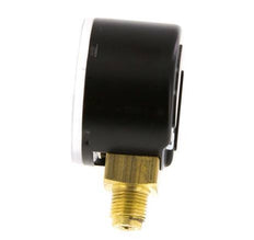 0..40 Bar (0..580 psi) Pressure Gauge Below Steel/Brass 40 mm Class 1.6
