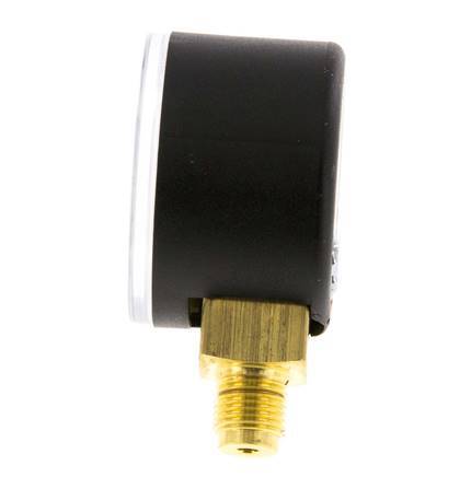 0..4 Bar (0..58 psi) Pressure Gauge Below Plastic/Brass 40 mm Class 2.5
