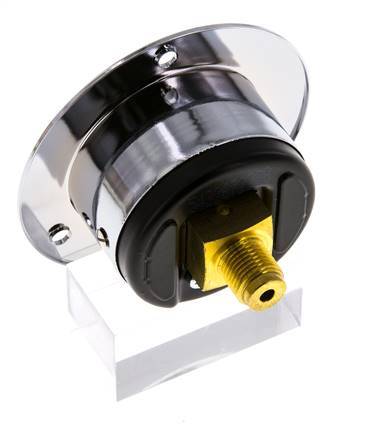 0..4 Bar (0..58 psi) Panel Mount Pressure Gauge Steel/Brass 40 mm Class 2.5 (Front Panel)