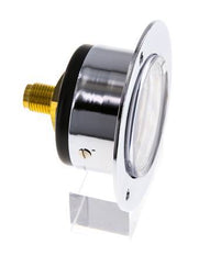0..4 Bar (0..58 psi) Panel Mount Pressure Gauge Steel/Brass 40 mm Class 2.5 (Front Panel)