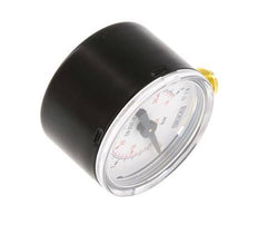 0..4 Bar (0..58 psi) Pressure Gauge Below Steel/Brass 40 mm Class 1.6