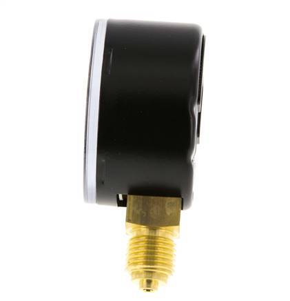 0..60 Bar (0..870 psi) Pressure Gauge Below Steel/Brass 50 mm Class 1.6