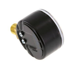 0..60 Bar (0..870 psi) Pressure Gauge Below Steel/Brass 50 mm Class 1.6
