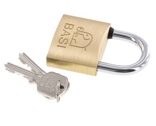Cylinder padlock 50 Simultaneous Locking with Closure B