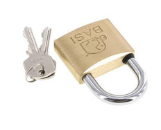 Cylinder padlock 50 Simultaneous Locking with Closure B