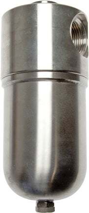 Filter 50microns G1/4'' 900 l/min Manual Stainless Steel