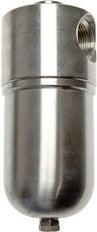 Filter 50microns G1/4'' 900 l/min Manual Stainless Steel