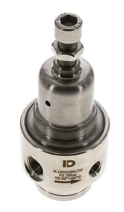 Pressure Regulator G3/8'' 700 l/min 0.2-3.0bar/3-44psi Stainless Steel