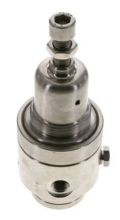Pressure Regulator G1/4'' 700 l/min 2.0-30.0bar/29-435psi Stainless Steel Gases Liquids