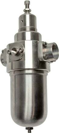Filter-Regulator G1'' 6000 l/min 1.5-15.0bar/22-218psi Manual Stainless Steel