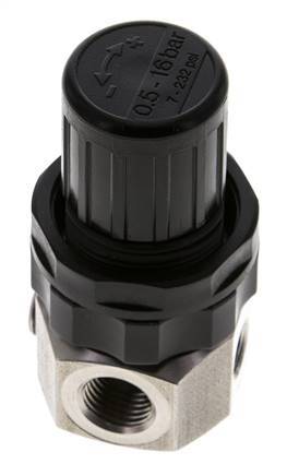 Pressure Regulator G1/4'' 320 l/min 0.5-16.0bar/7-232psi Stainless Steel
